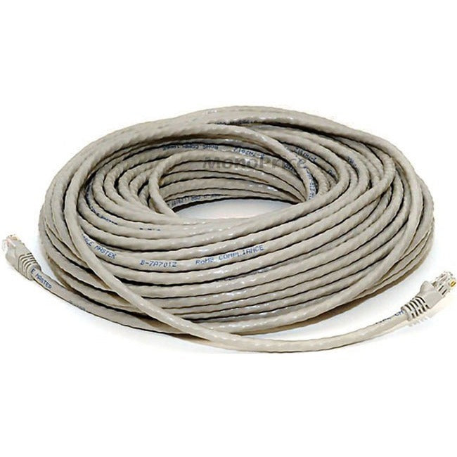 Cat6 Copper Ethernet Cable - Gray 100Ft