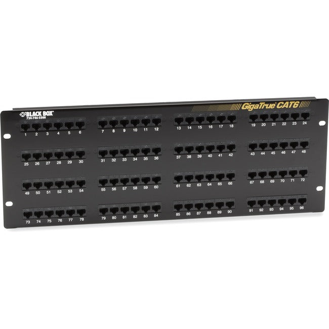 Cat6 Patch Panel - 4U, Unshielded, 96-Port, Gsa, Taa