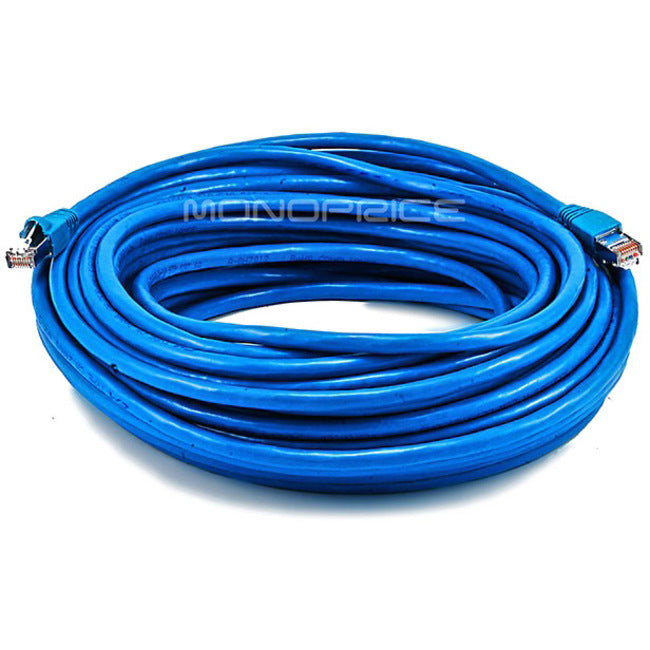 Cat6A 24Awg Patch Cable_ 75Ft Blue
