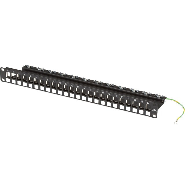 Cat6A Patch Panel - 1U, 24-Port, Gsa, Taa