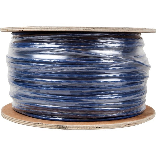 Cat6A Utp Solid (Cmr) - Blue - 1000Ft