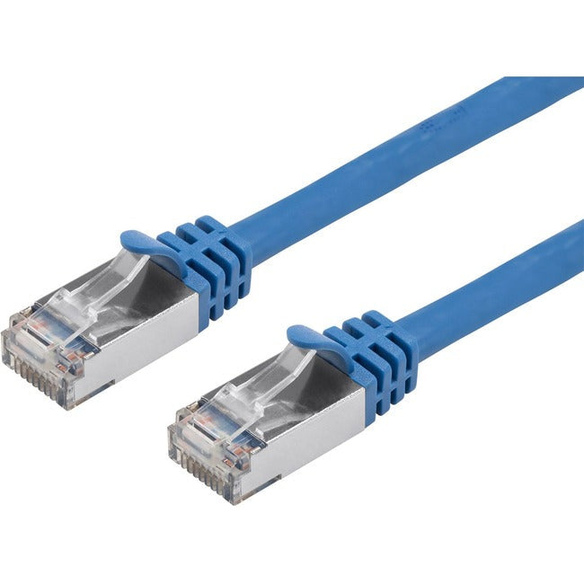 Cat7 Shielded (S/Ftp) Cable_ 25Ft Blue