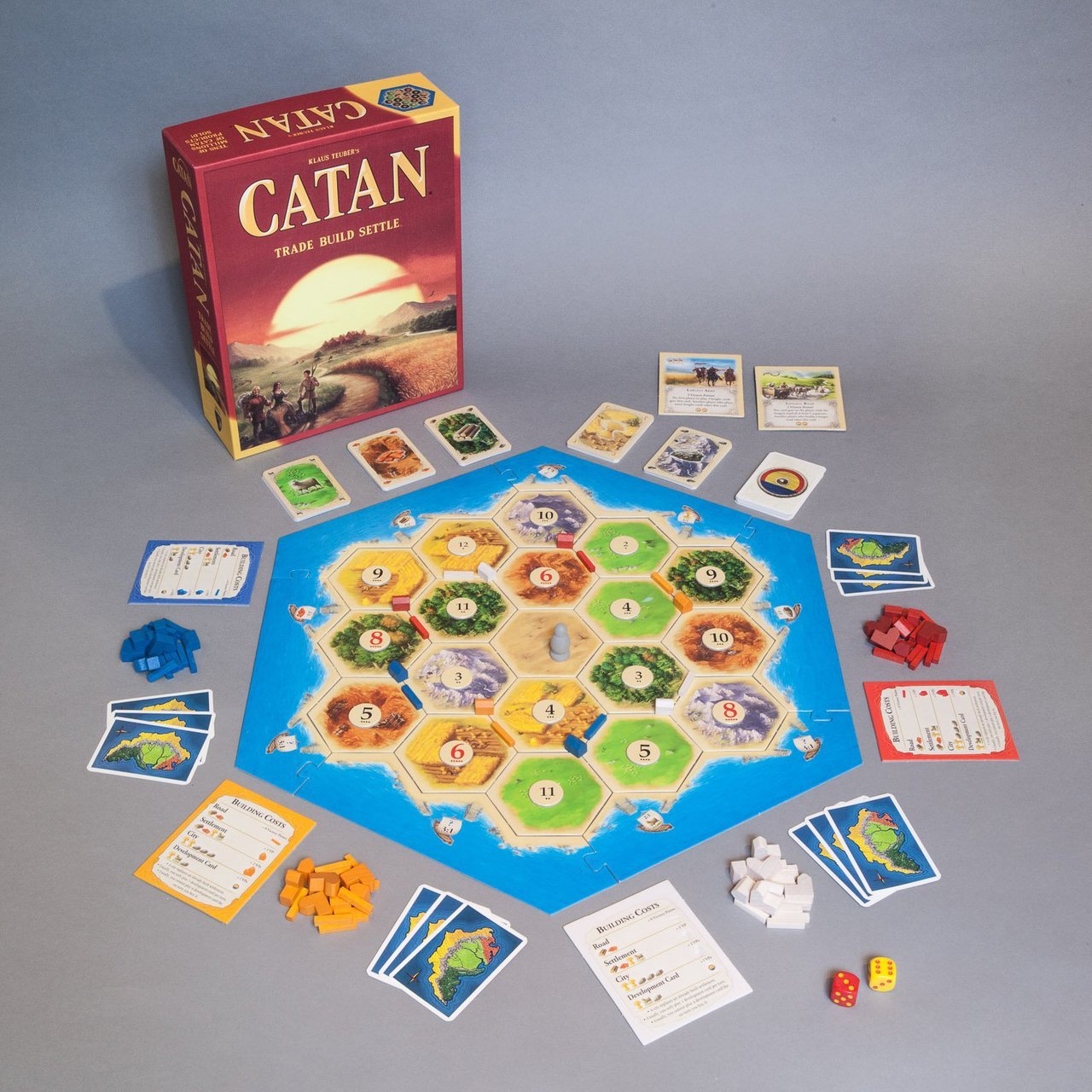 Catan Build Trade Settle Board Game