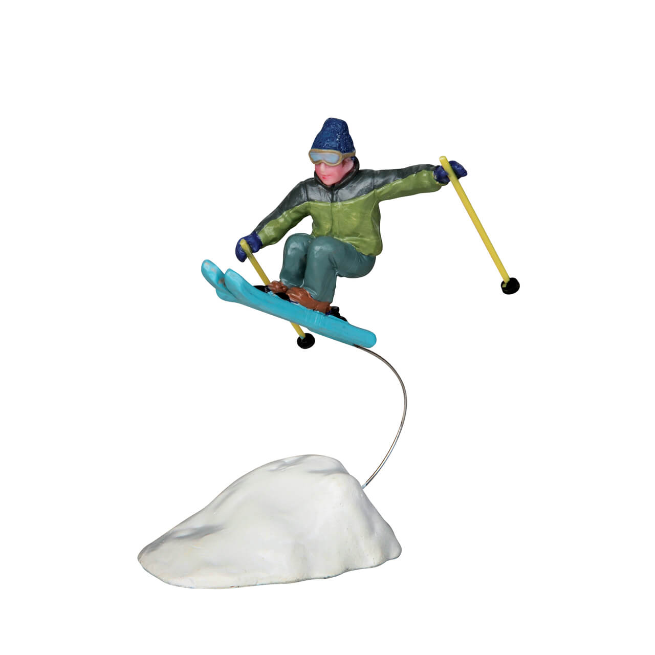 Catching Air- Skier Figurine