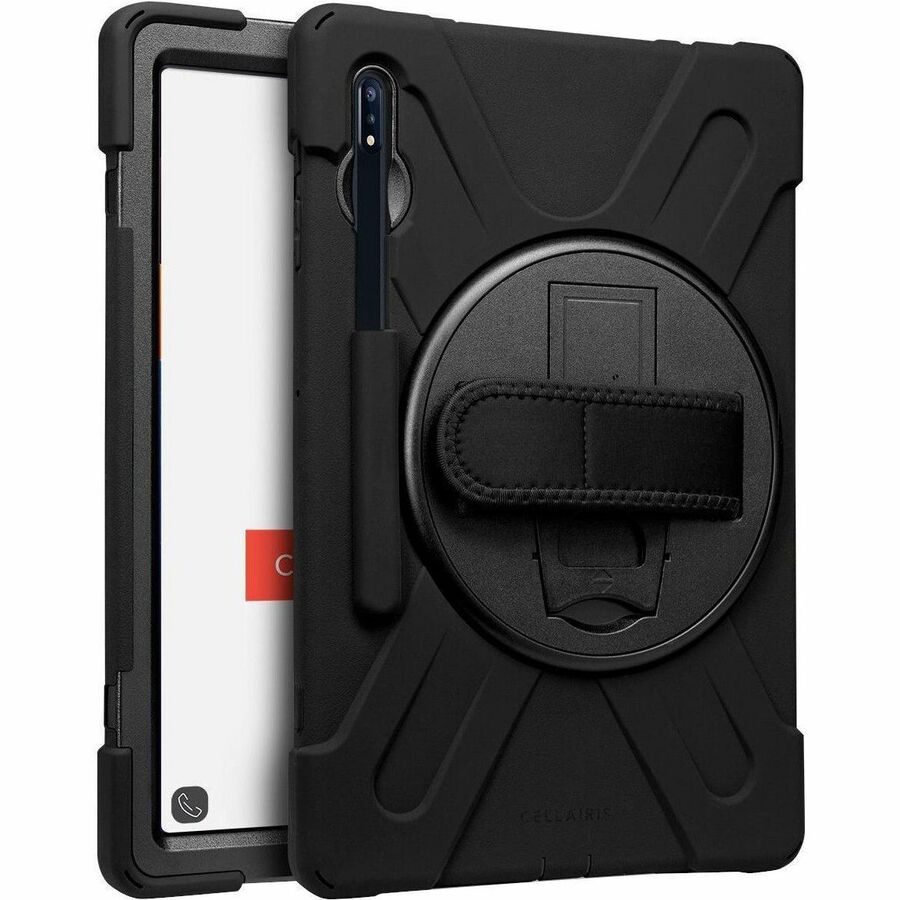 Cellairis Rapture Rugged Carrying Case for 12.4" Samsung Galaxy Tab S7+, Galaxy Tab S8+ 02-0360001