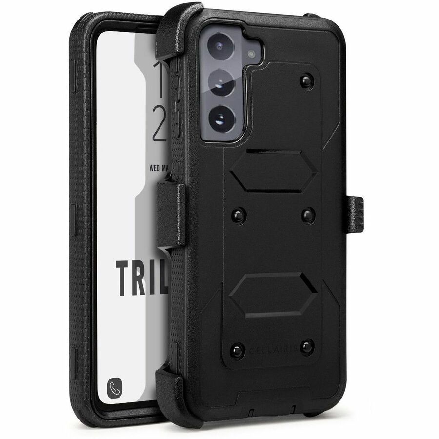 Cellairis Trilogy Rugged Carrying Case (Holster) Samsung Galaxy S21 Smartphone 43-0046001