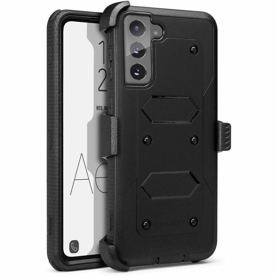 Cellairis Trilogy Rugged Carrying Case (Holster) Samsung Galaxy S21+ Smartphone 43-0047001
