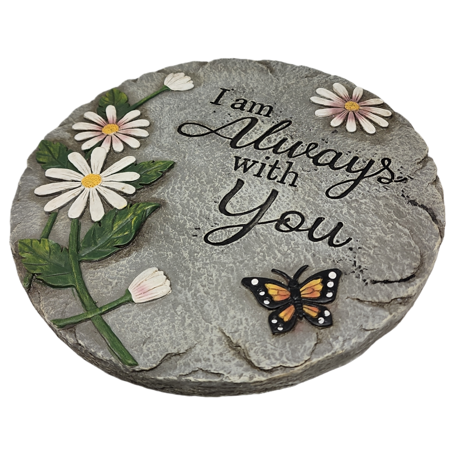 Cement Garden Butterfly Stepping Stone -