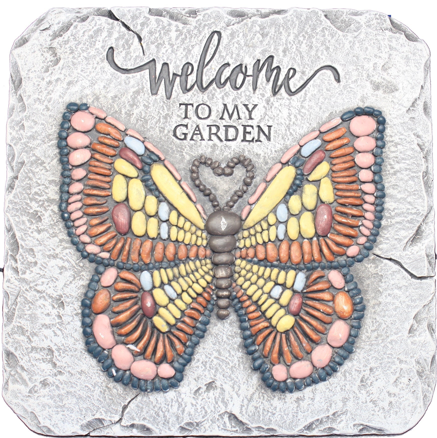 Cement Garden Friends Stepping Stone -