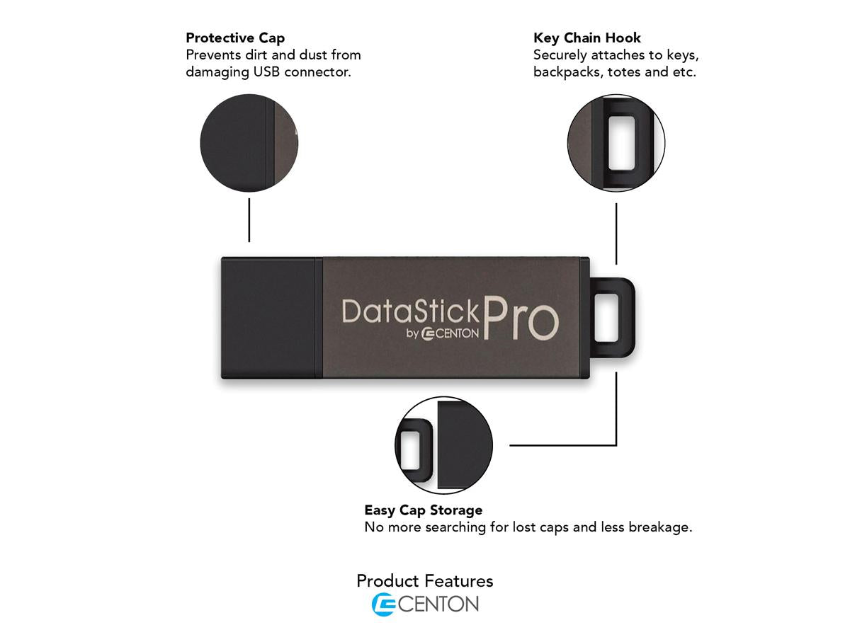 Centon 16GB USB 2.0 Datastick Pro 25-Pack Bulk Storage