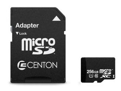 Centon 256GB Micro SDXC Card UHS-I Class U1 Essential Storage