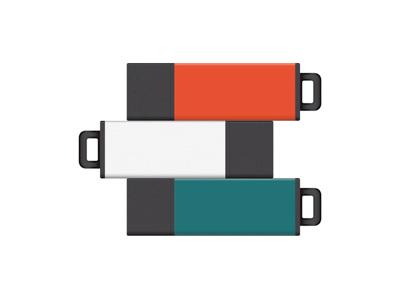 Centon 8GB USB 2.0 Pro2 3-Pack Flash Drives – Reliable Storage for Students & Professionals