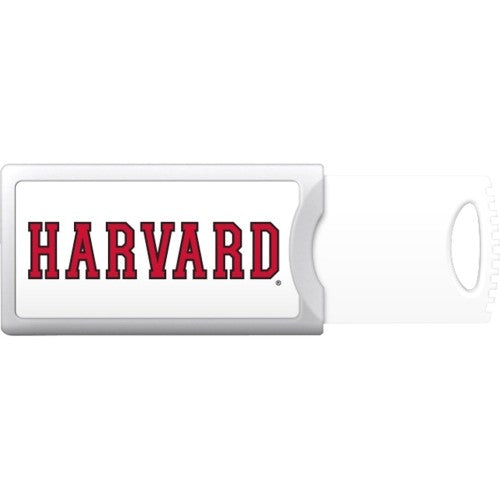 Centon Harvard University 8GB USB 2.0 Flash Drive Push Design for Students