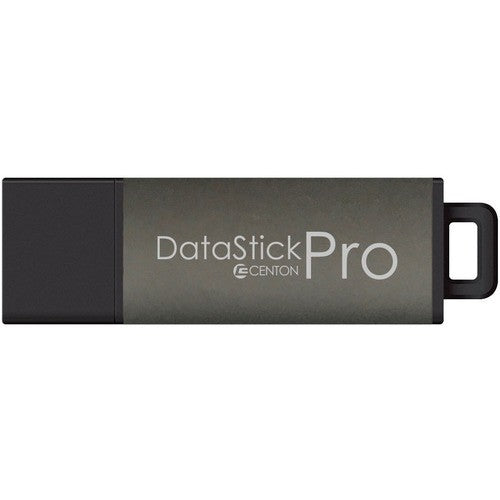 Centon USB 3.0 Datastick Pro 64GB Charcoal Metallic Fast Storage