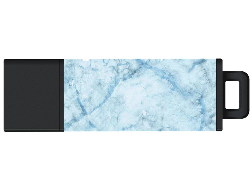 Centon USB 3.0 Datastick Pro2 16GB Marble-Frozen Fast Transfer Flash Drive