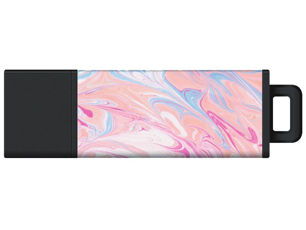 Centon USB 3.0 Datastick Pro2 32GB Marble-BubbleGum Fast Storage