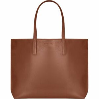 Champs Onyx Leather Open Tote