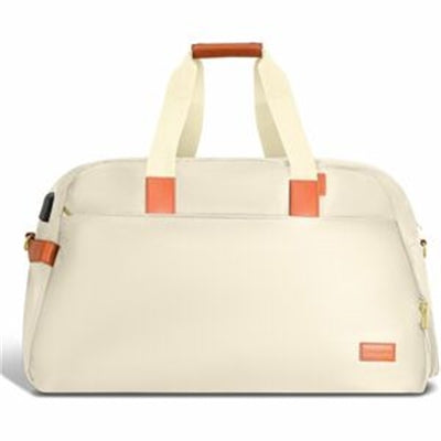 Champs Vintage Weekender Duffle Bag DB-900-IVORY