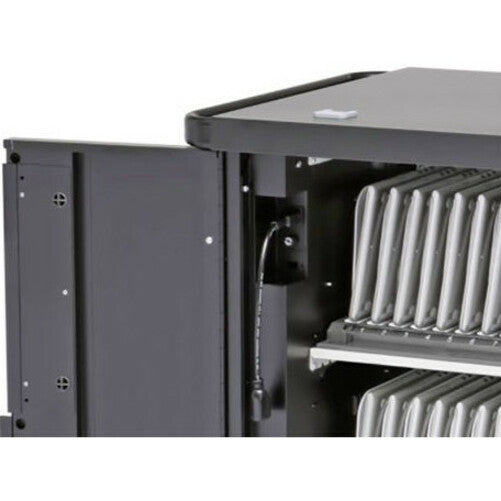 Charging Cart 36 Devices 3 Shelves - Topaz Device Storage Cart | Bretford CoreX TCOREX36-TZ