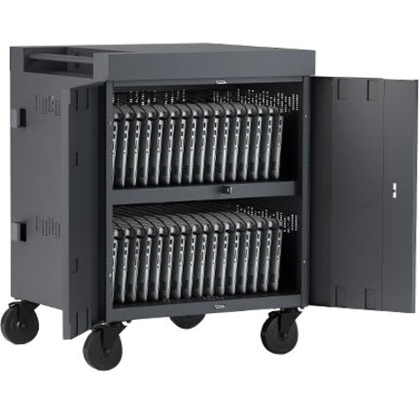 Charging Cart Cube Cart - Mobile Device Charging Station for Chromebooks | Bretford TVC32PAC TVC32PAC-CKWL