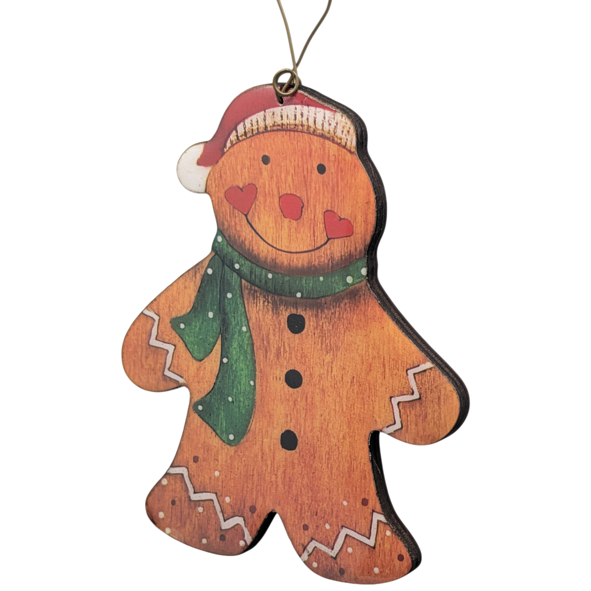 Charming Gingerbread Boy Ornament