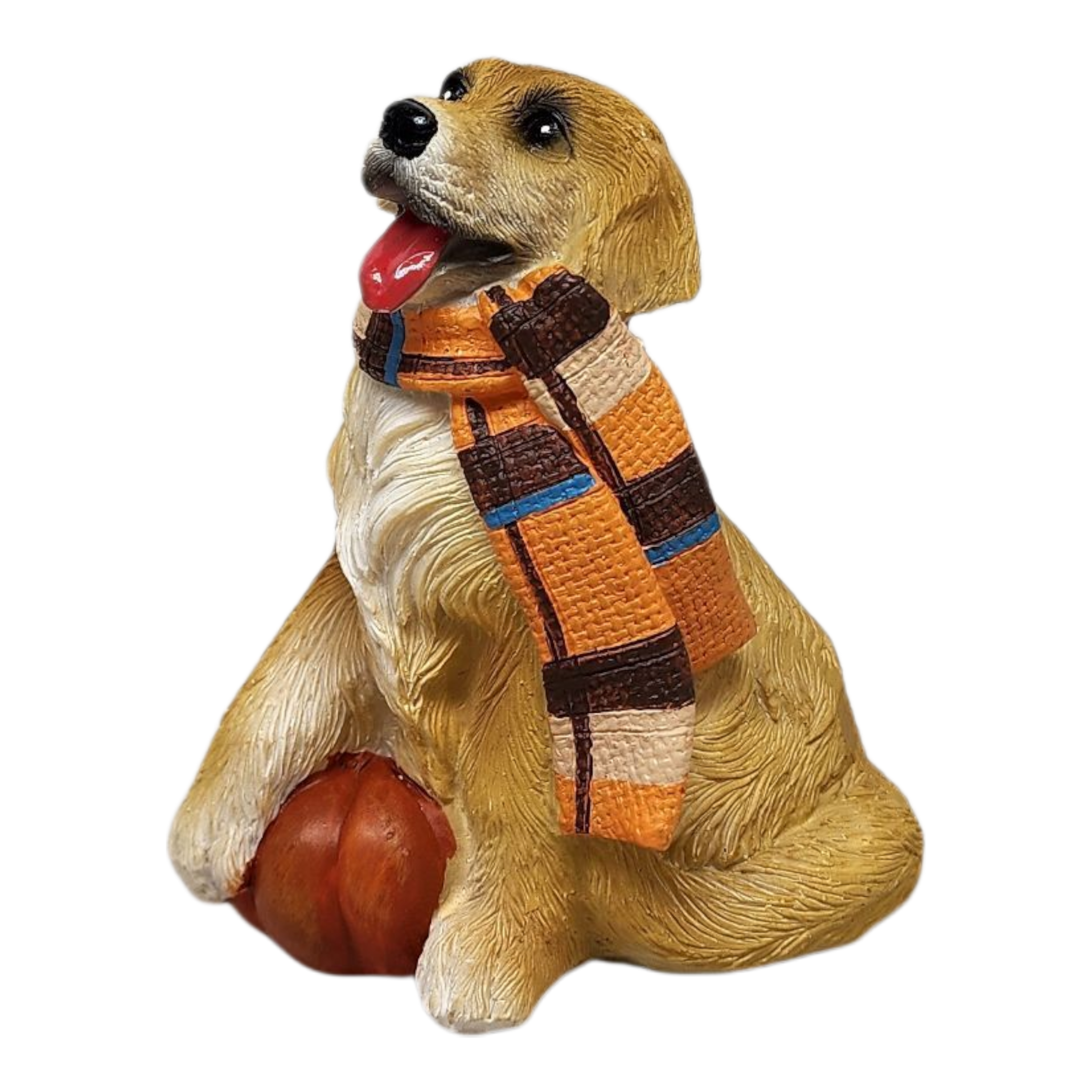 Charming Harvest Golden Retriever Figurine