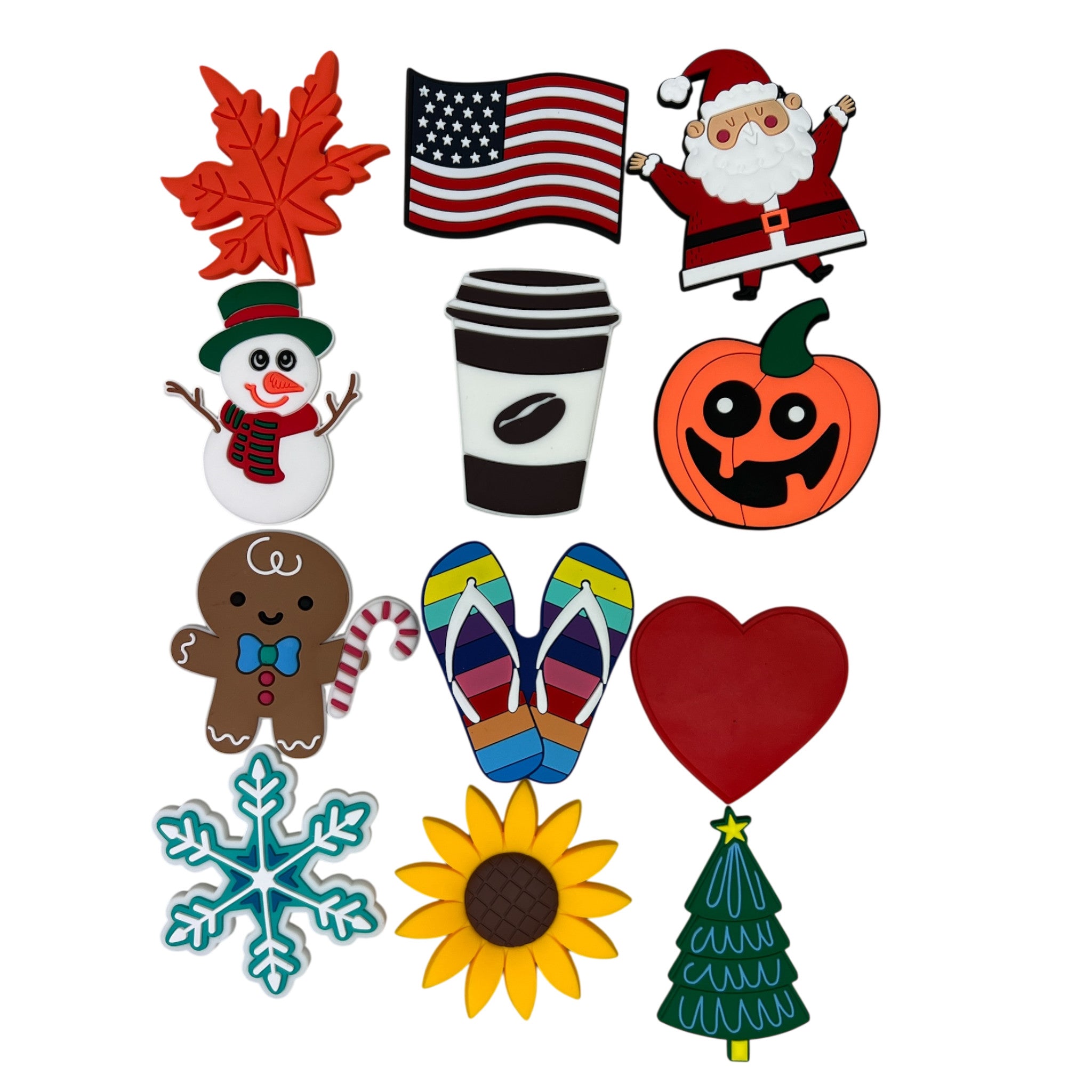 Charming Tote Bag With 12 Removable Charms - Black