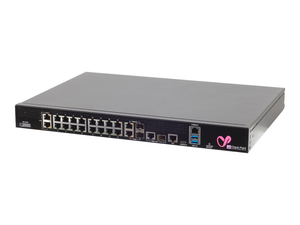 Check Point Quantum Spark 1800 - Security appliance - with 3 years SandBlast (SNBT) Security Subscription Package and Collaborative CPAP-SG1800-SNBT-CO-PREMPRO-3Y