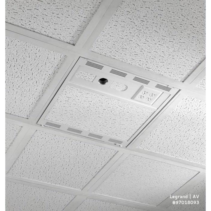 Chief Cms492 Mounting Shelf For A/V Equipment - White