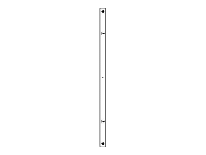 Chief Fusion FHB5036 - Mounting component (2 brackets) - for flat panel - black - wall-mountable - for Sharp PN-R903