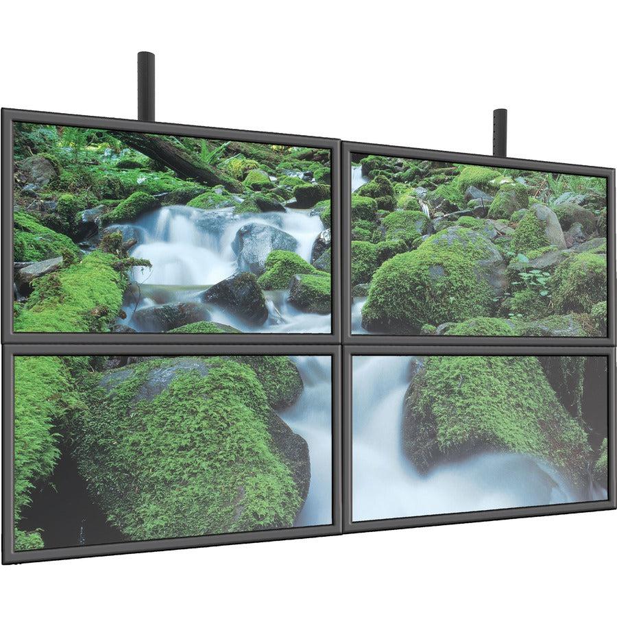 Chief Fusion Lcm2X2U Ceiling Mount For Digital Signage Display - Black