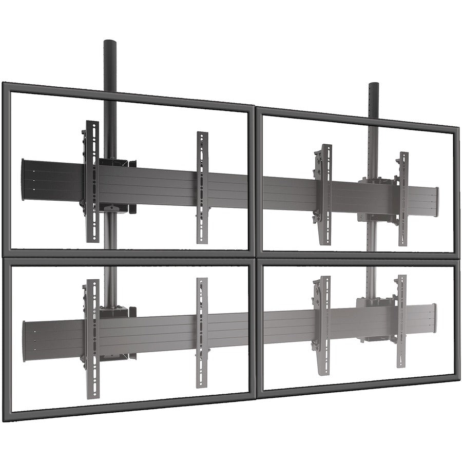 Chief Fusion Lcm2X2U Ceiling Mount For Digital Signage Display - Black