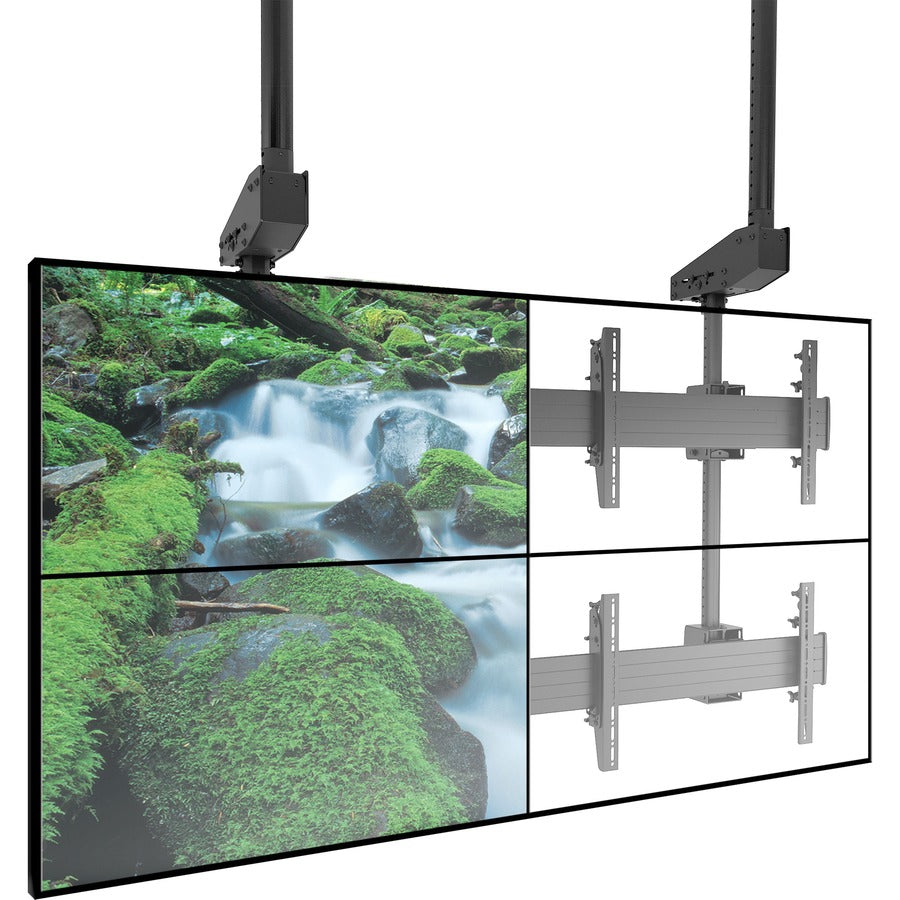 Chief Fusion Lcm2X2U Ceiling Mount For Digital Signage Display - Black