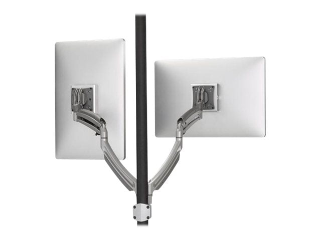 Chief Kontour Series K1P220S - Mounting component (pole clamp, 2 articulating arms, 2 interface plates) - for 2 LCD