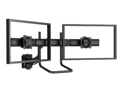 Chief Kontour Series K4S210B K4 2x1 Focal Depth-Adjustable Array - Mounting kit - for 2 LCD displays - black - screen