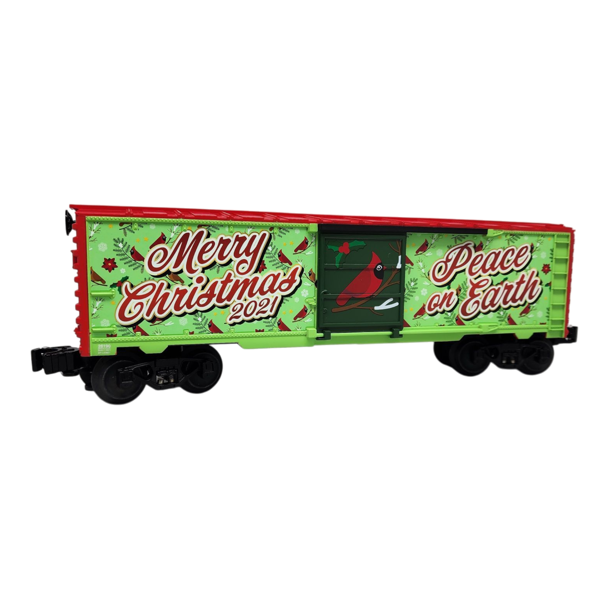 Christmas Box Car - O-27 Gauge