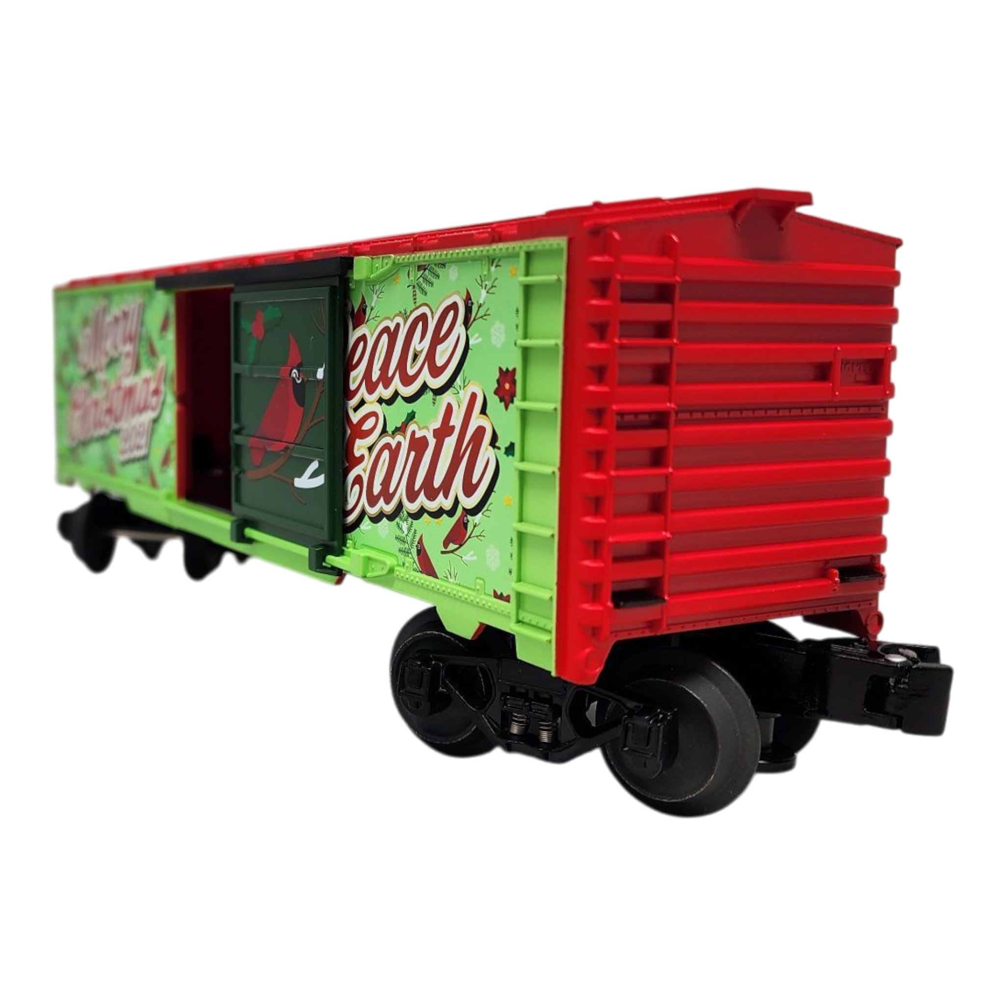 Christmas Box Car - O-27 Gauge