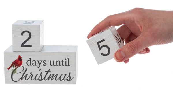 Christmas Cardinal Countdown Calendar