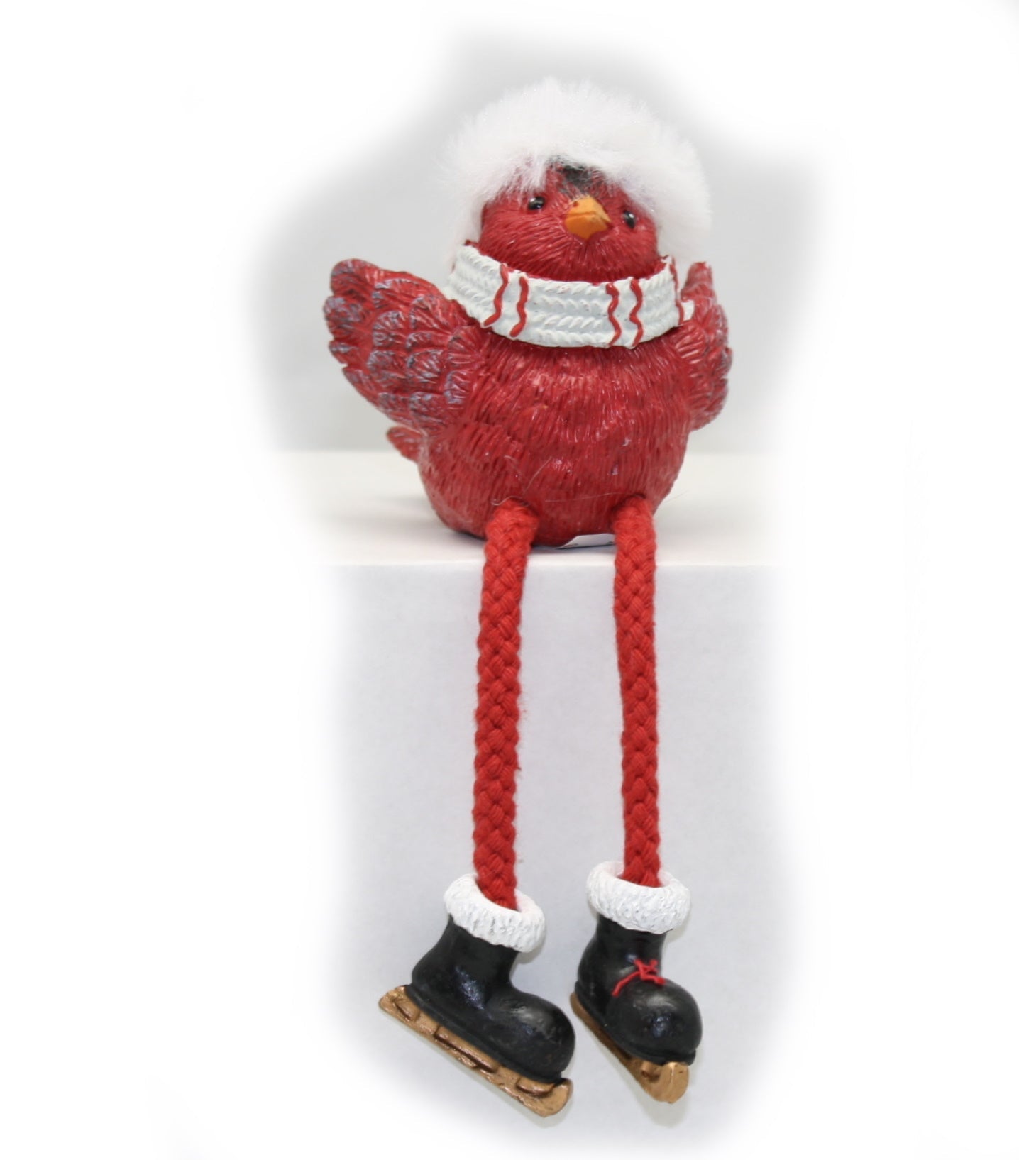 Christmas Cardinal Shelfsitter -