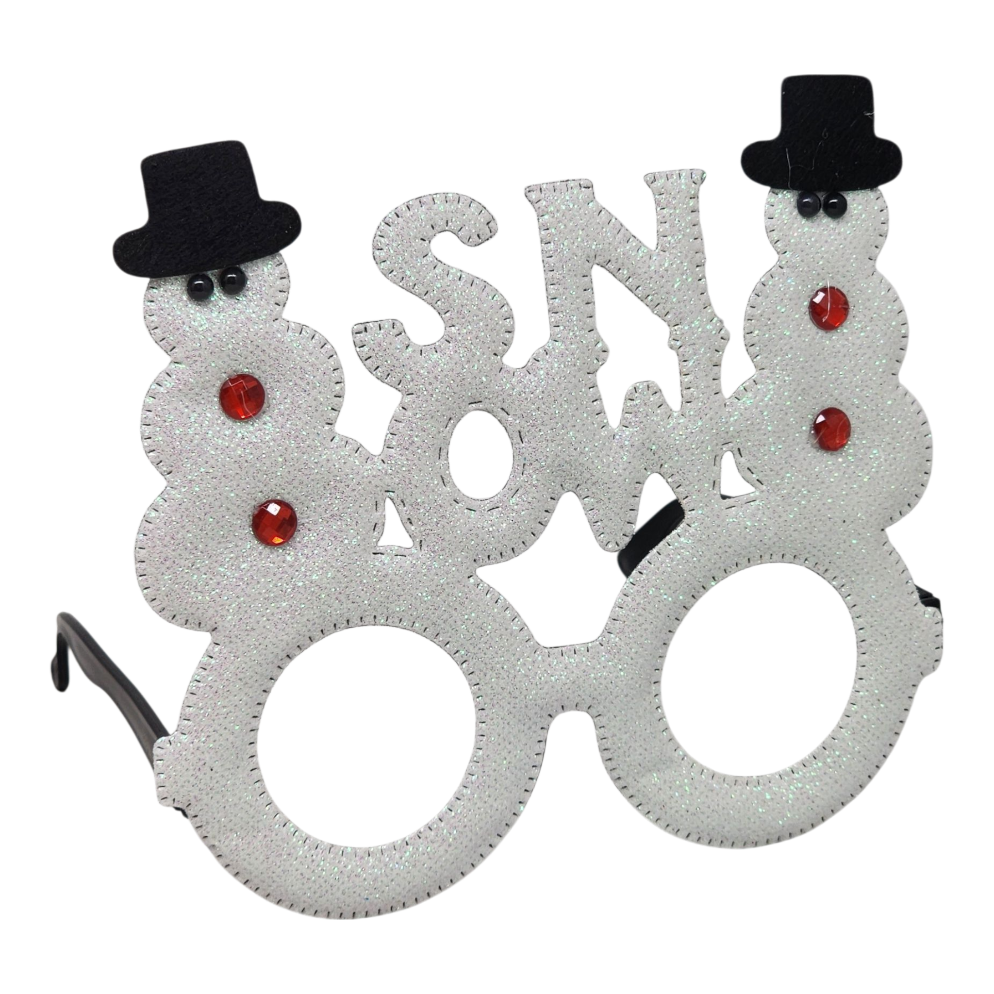 Christmas Decorator Eyeglasses - Snow