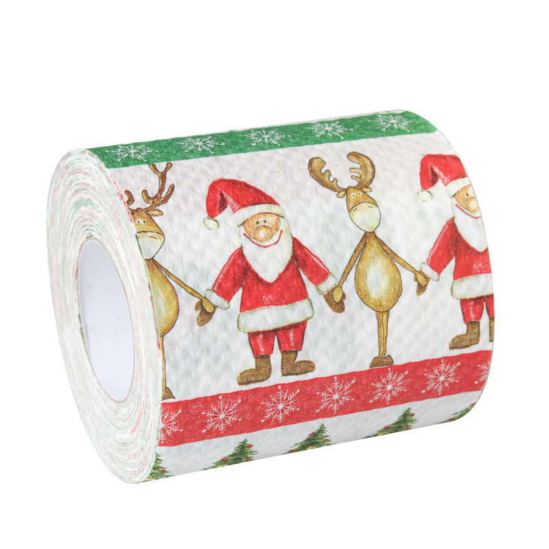 Christmas Design Toilet Paper Roll - Hearts