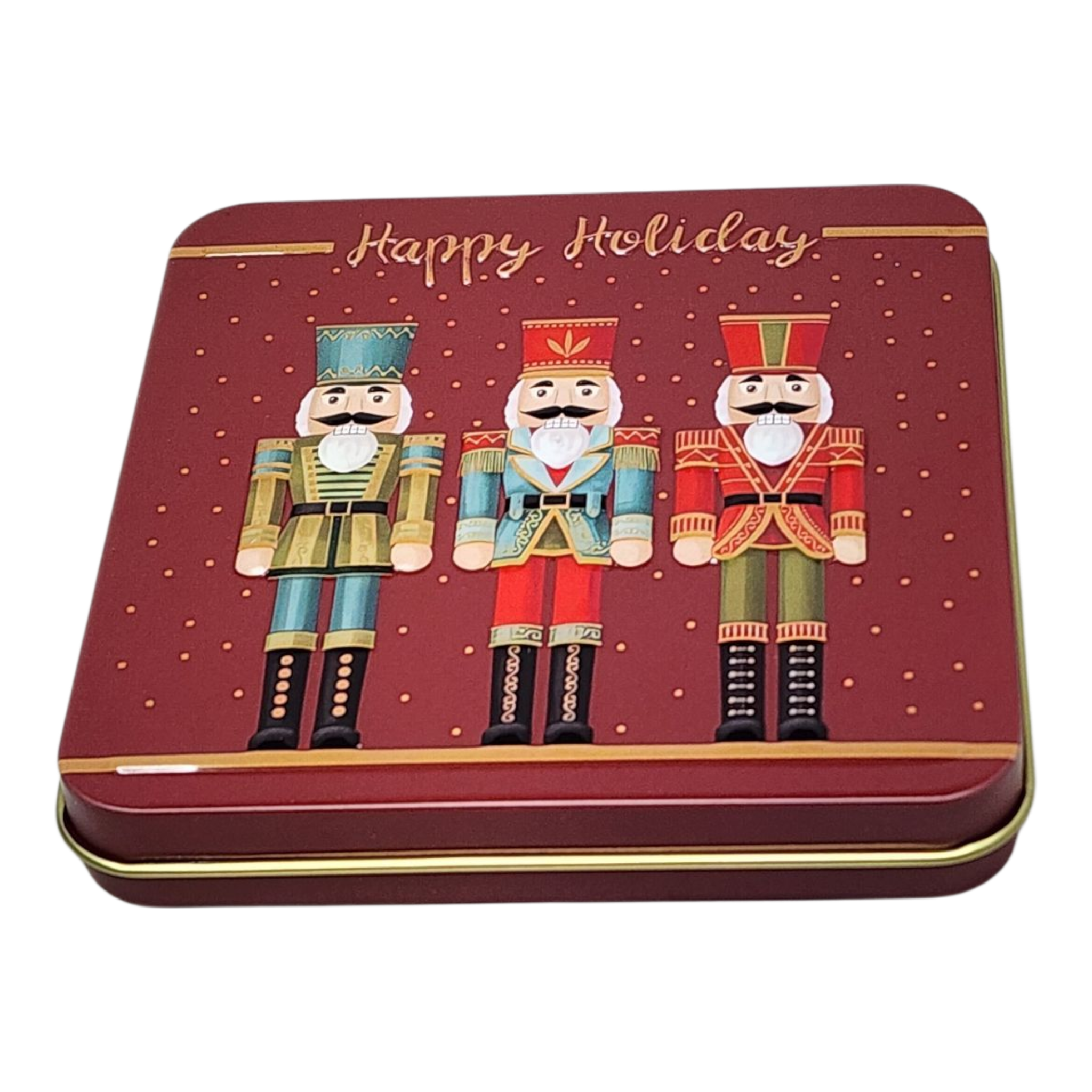 Christmas Gift Card Tin - Nutcracker Trio