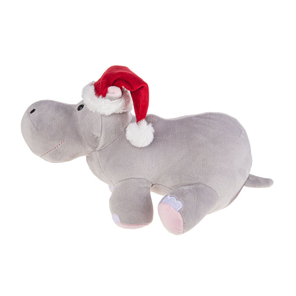 Christmas Hippo - 9 Inch