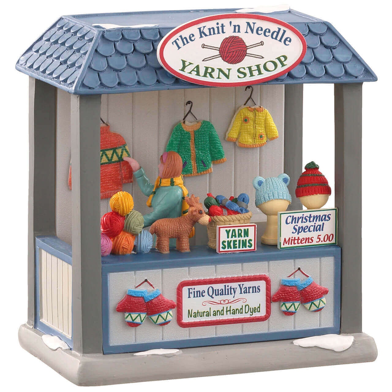 Christmas Market Booth - Knit & Needle Yarn Shop - Openstock
