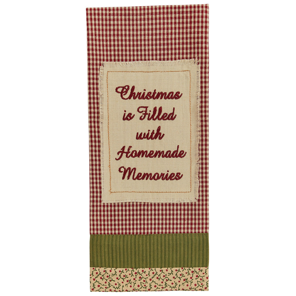 Christmas Memories Decorative Dishtowel