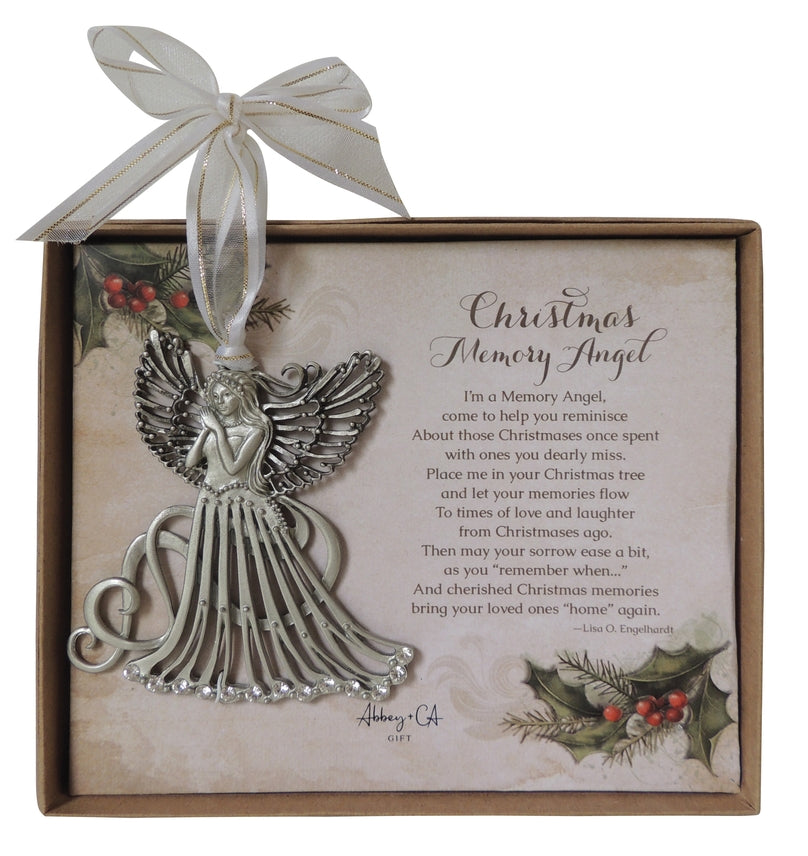 Christmas Memory Angel Ornament