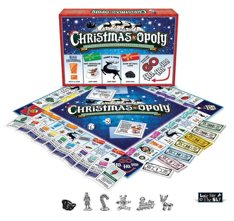 Christmas Opoly Board Game