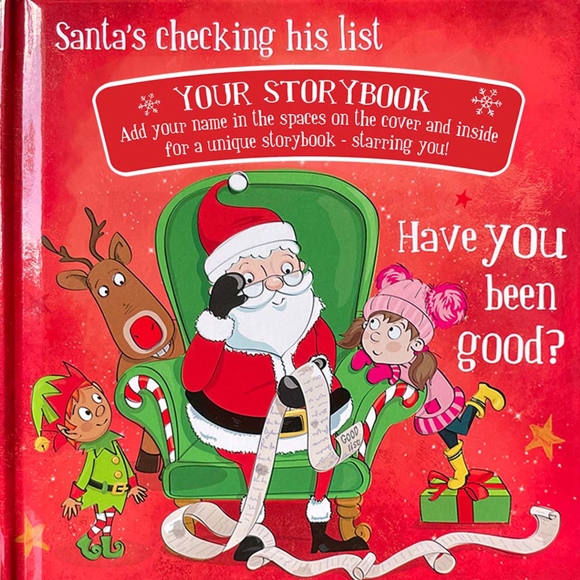 Christmas Storybook - Santa's List (Female)