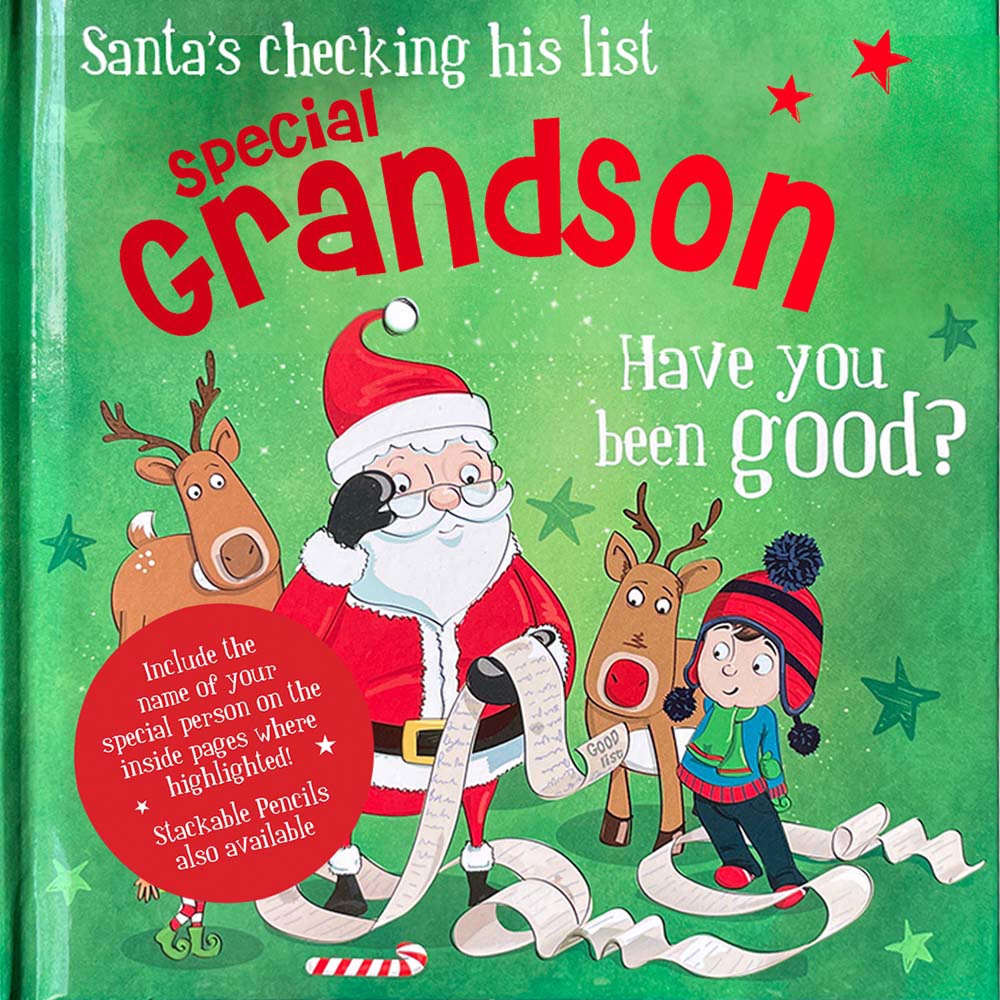 Christmas Storybook - Special Grandson