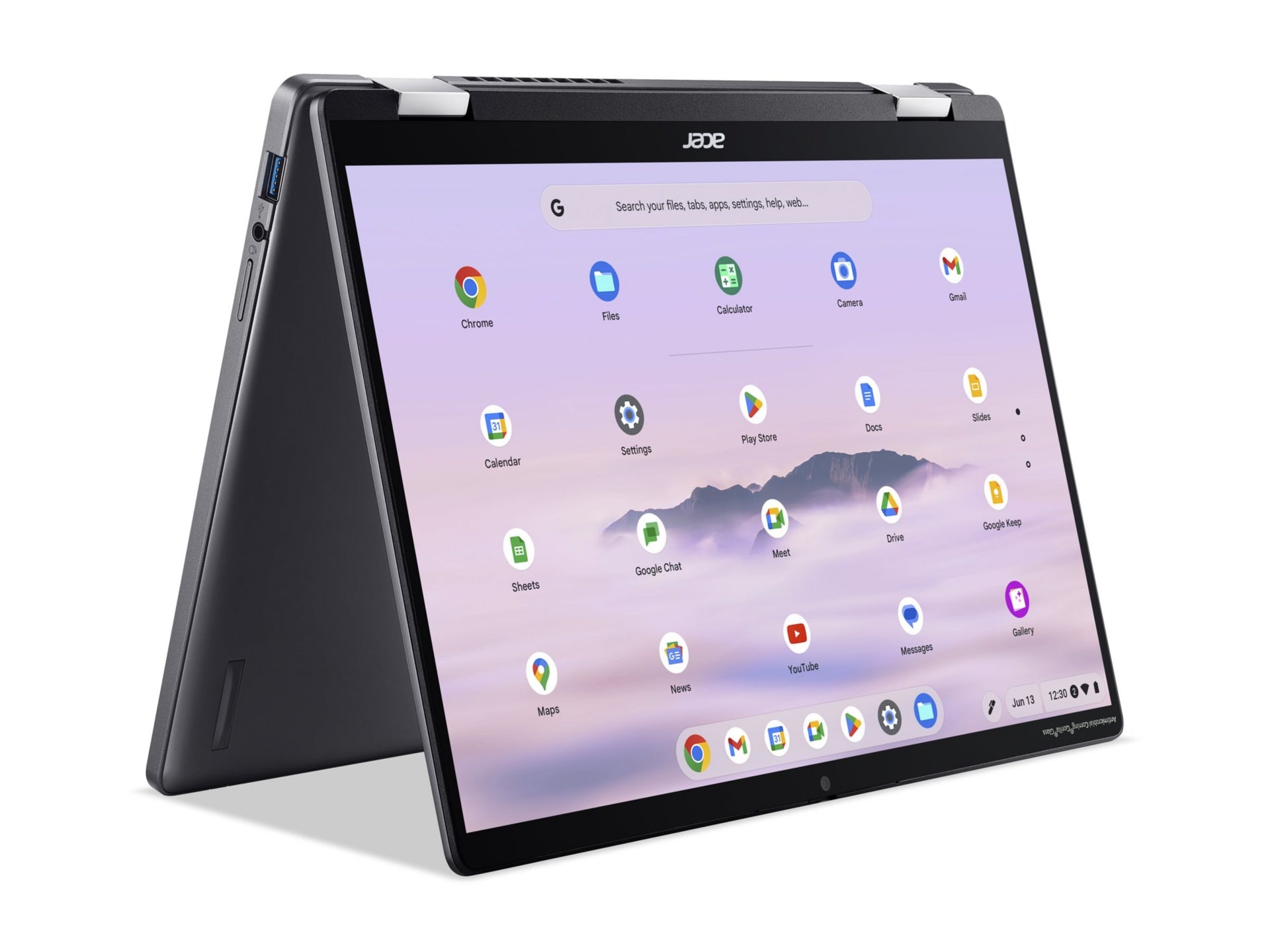 Chromebook Plus Convertible Laptop - Acer Spin 714 Core Ultra 5 Touchscreen | Tecisoft